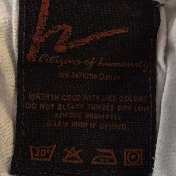 Citizens of humanity straight Jeans size 27 - Picture 8 of 8